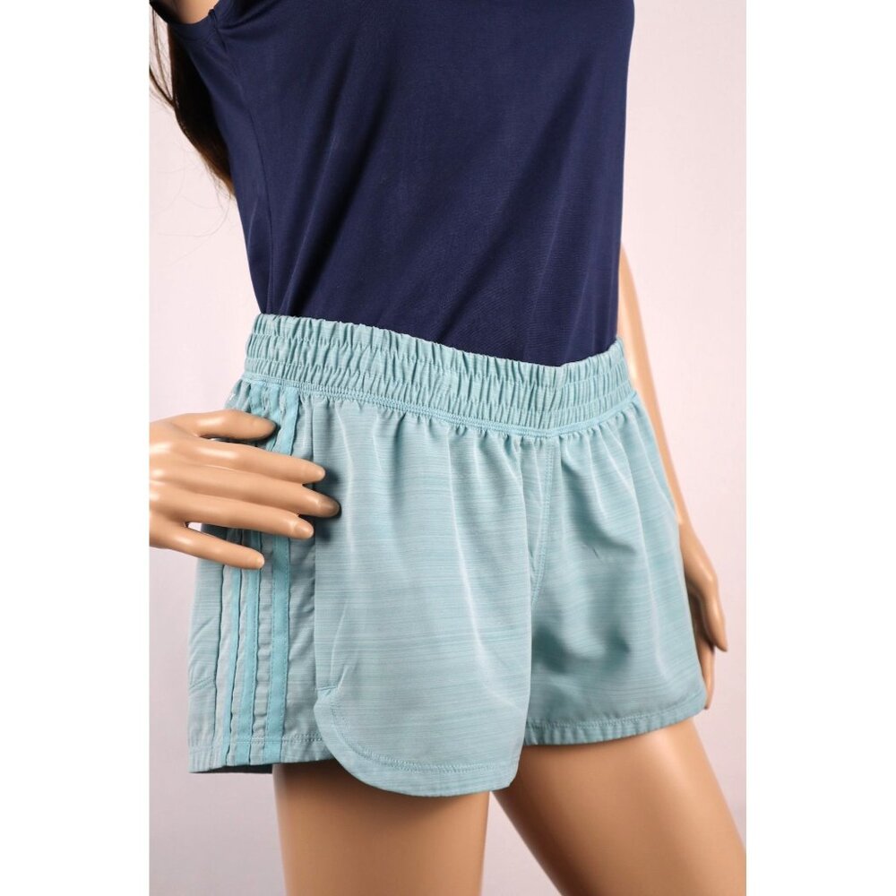 Adidas Women's Aeroready Light Blue Athletic Shorts Size Medium‎